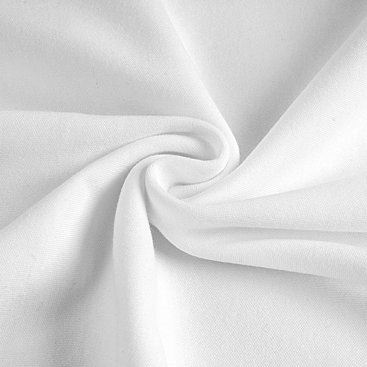 Organic Cotton Toddler Pillowcase/Travel Pillowcase Pack of 2 Set 13X18 Inches with Envelope Closure - Soft & Breathable Baby Pillow Case Cover Solid White