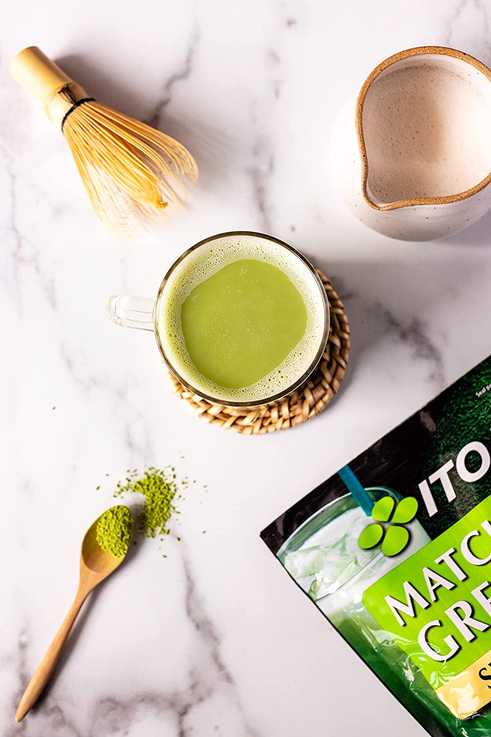 Matcha Green Tea, Sweet Powder, 17.5 Ounce (Pack of 1), Sweetened Green Tea Powder