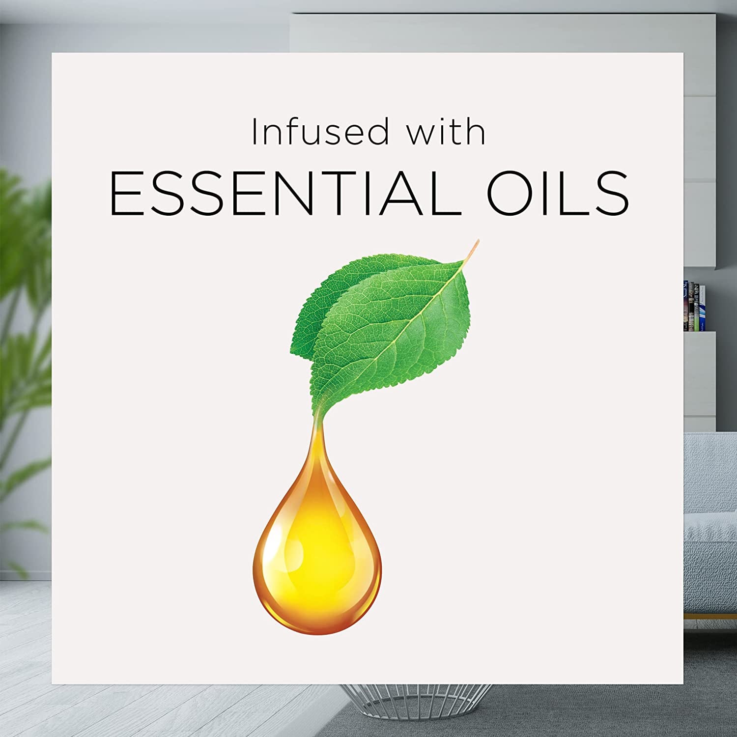 Essential Mist Refill, 3 Ct, Happiness, Essential Oils Diffuser, Air Freshener, Aroma