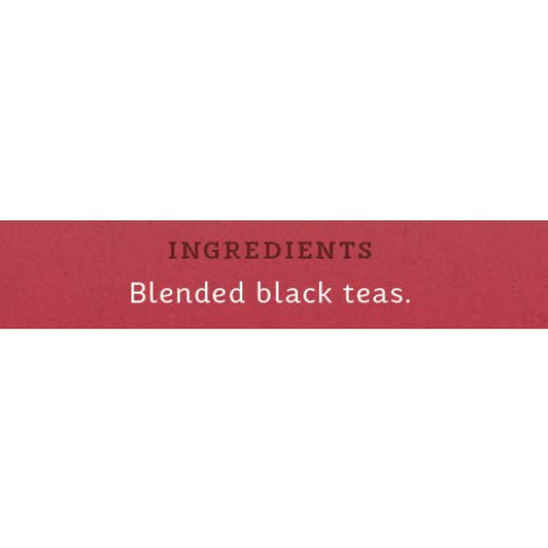 Tea English Breakfast Black Tea, Box of 100 Tea Bags