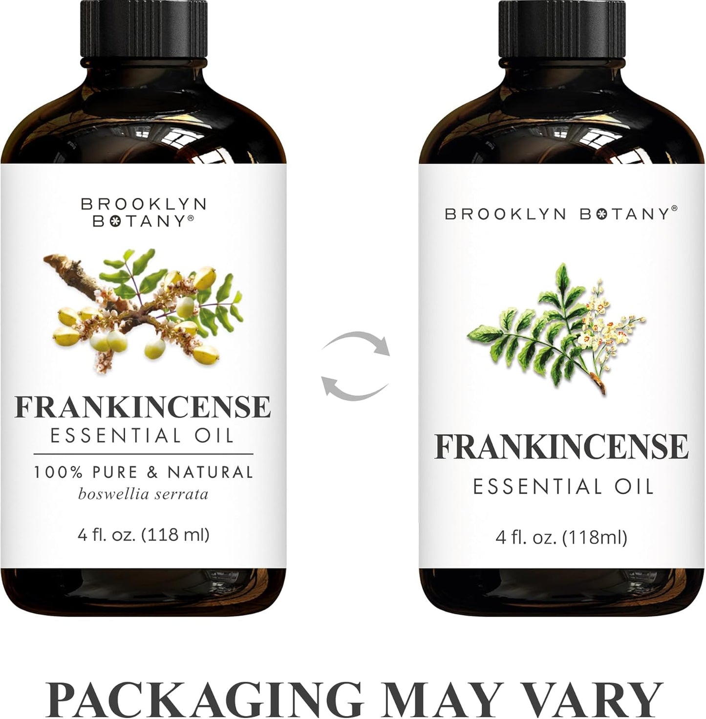 Frankincense Essential Oil - Huge 4 Fl Oz - 100% Pure and Natural - Premium Grade with Dropper - for Aromatherapy and Diffuser