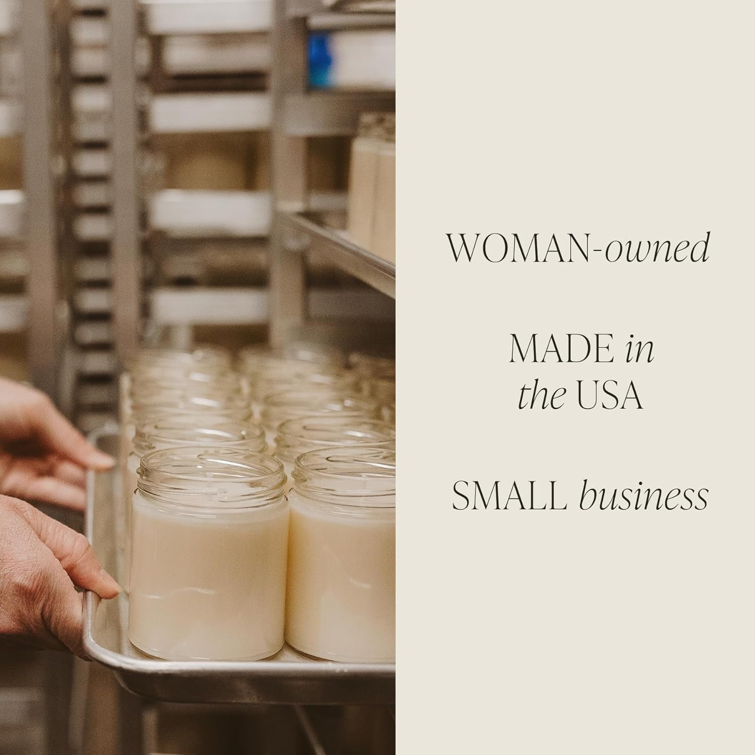 Wedding Candle - Sea Salt, Jasmine, Cream, and Wood Scented Soy Wax Candle for Home - Engagement and Wedding Gifts for Women - 9Oz Clear Jar, 40 Hour Burn Time, Made in the USA