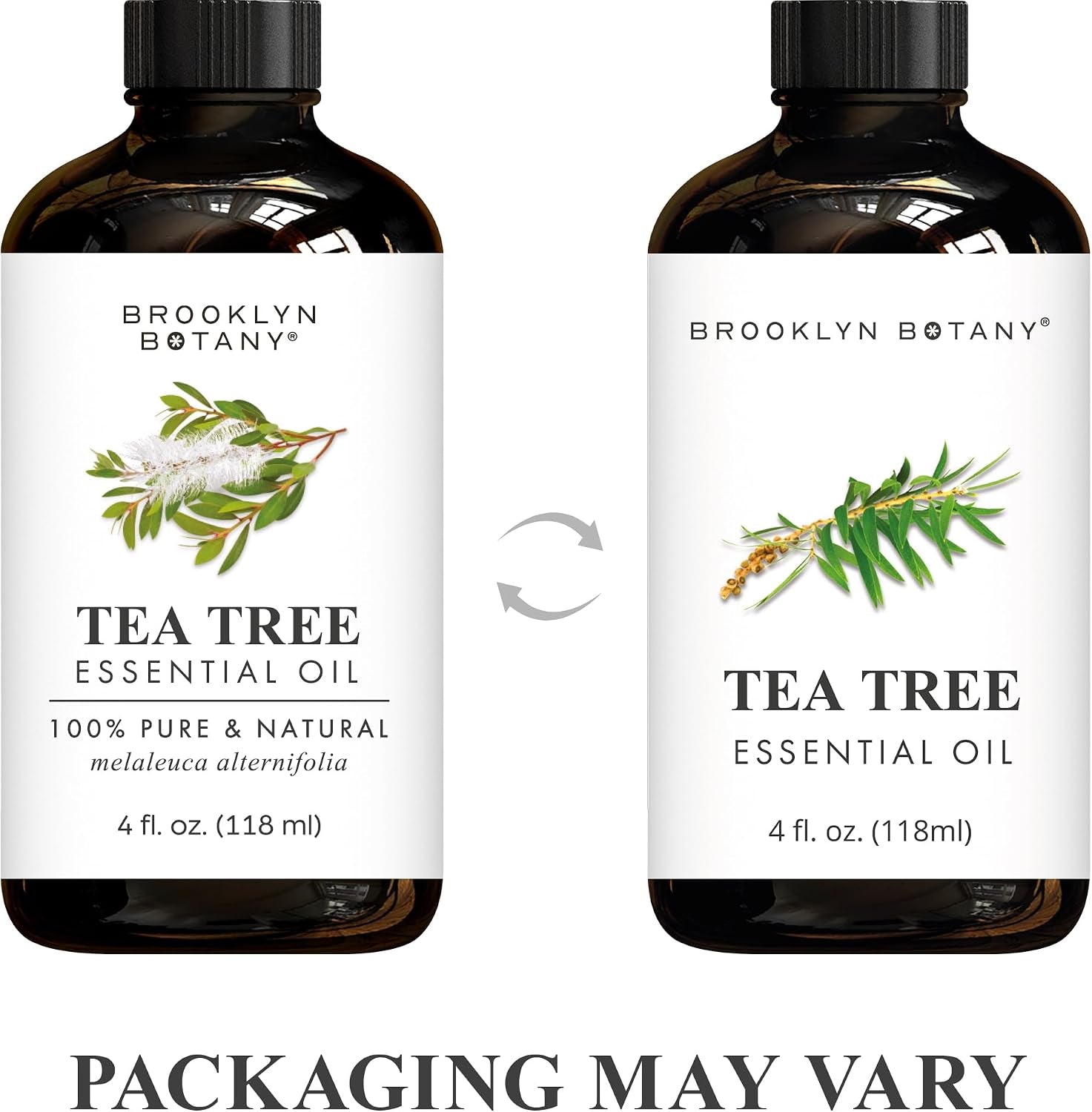 Tea Tree Essential Oil - Huge 4 Fl Oz - 100% Pure and Natural - Premium Grade with Dropper - for Aromatherapy and Diffuser