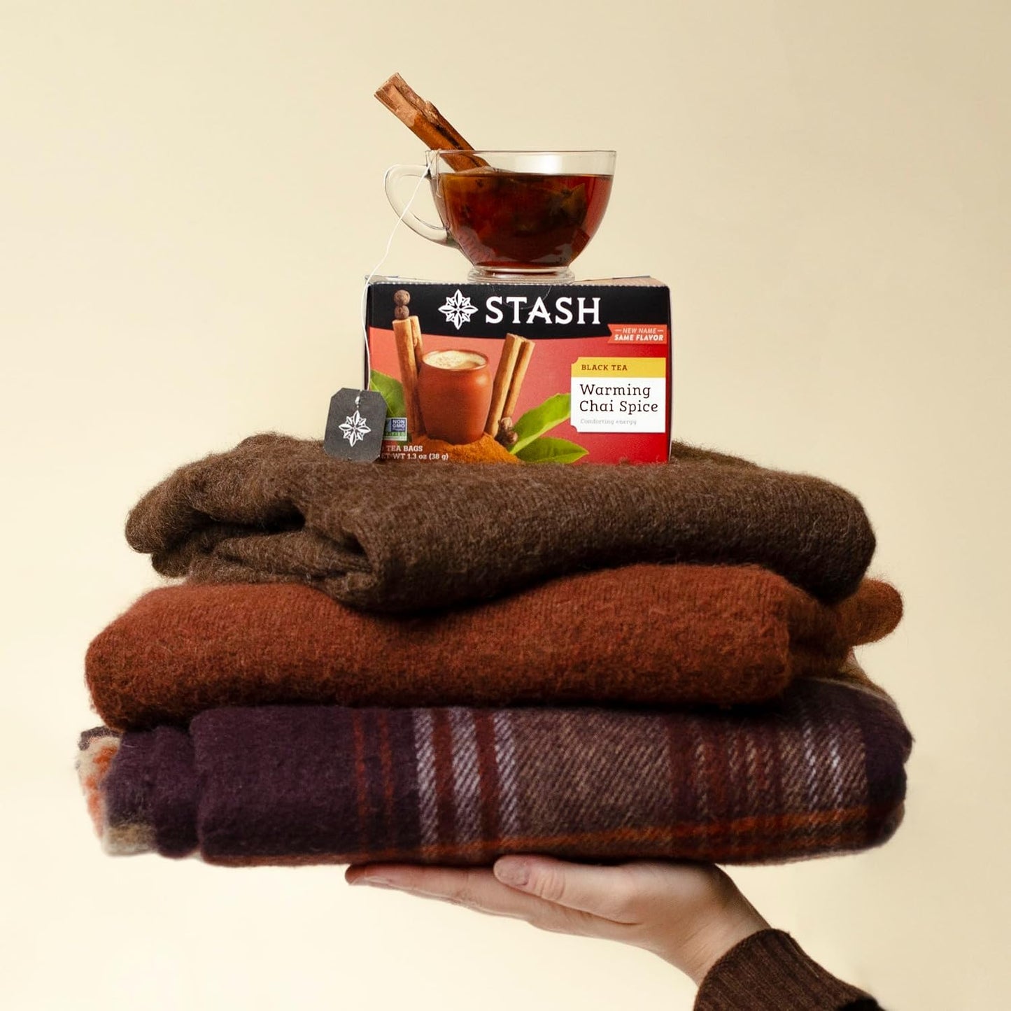 Tea Chai Spice Black Tea, 6 Boxes with 20 Tea Bags Each (120 Tea Bags Total)