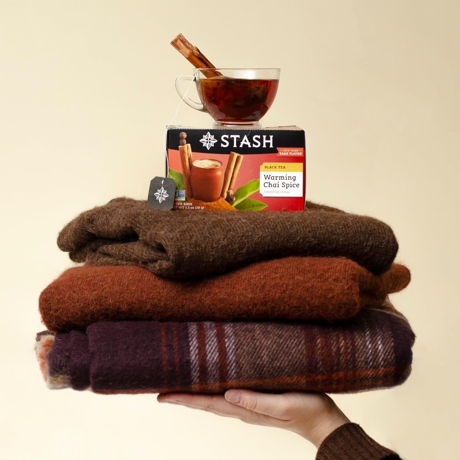 Tea Chai Spice Black Tea, 6 Boxes with 20 Tea Bags Each (120 Tea Bags Total)