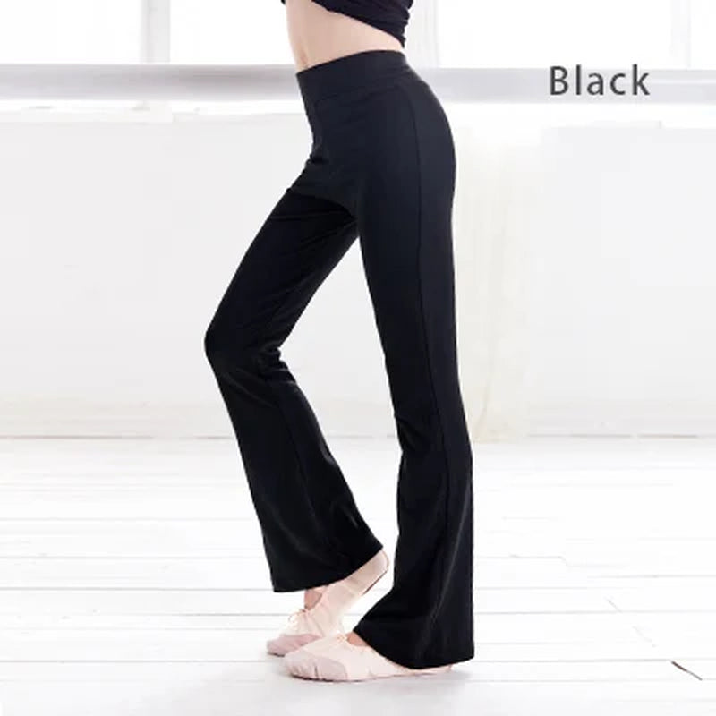 Girls Harem Pants Dance Sports Yoga Pants Kids Black Trousers Harlem Pants Children High Elastic Waist Harem Pants Dance Wear