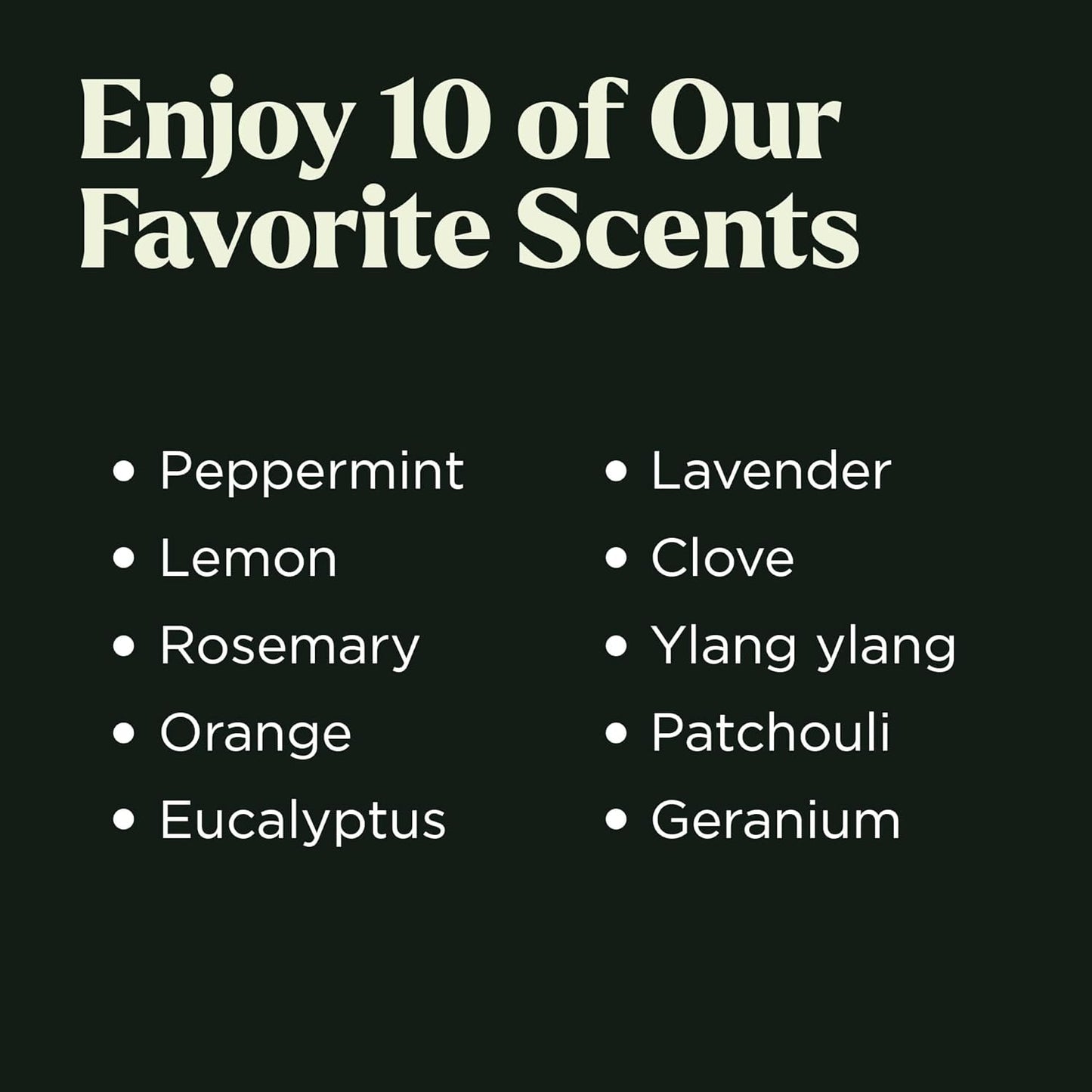 Essential Oils Set - Top 10 Gift Set Blends for Fragrance, Diffusers, Humidifiers, Aromatherapy, Cars & Home Products, Room Sprays, Candle Making, Yoga - Fragrance Oils for Botanical Fresheners Making