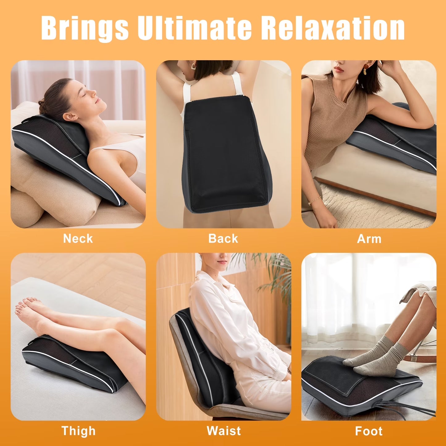 Shiatsu Neck and Back Massager with Heat,Neck Massager for Pain Relief Deep Tissue, Gifts for Mom,Dad,Women