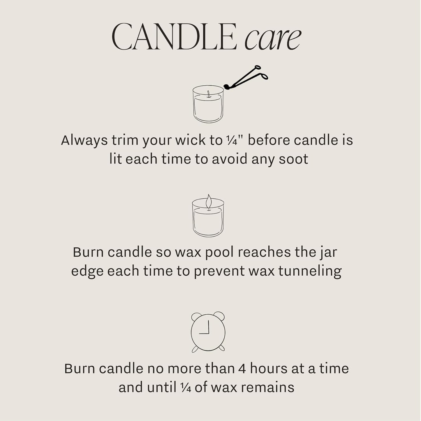 Wedding Candle - Sea Salt, Jasmine, Cream, and Wood Scented Soy Wax Candle for Home - Engagement and Wedding Gifts for Women - 9Oz Clear Jar, 40 Hour Burn Time, Made in the USA