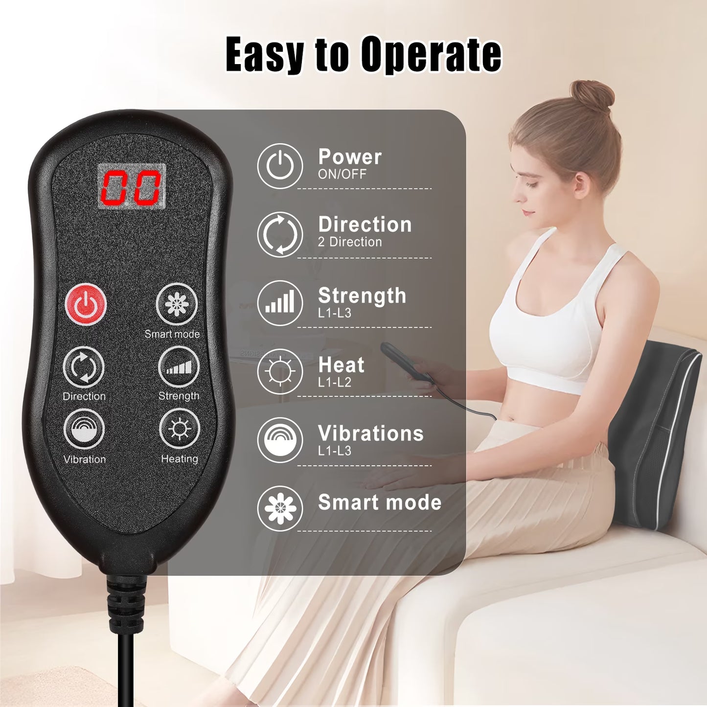 Shiatsu Neck and Back Massager with Heat,Neck Massager for Pain Relief Deep Tissue, Gifts for Mom,Dad,Women